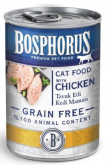 Bosphorus Tahılsız Tavuk Etli 415 gr Kedi Maması kullananlar yorumlar